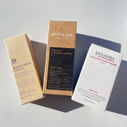 アンチリンクルエフェクトアンプルオリジン/MIGUHARA/美容液を使ったクチコミ(6枚目)