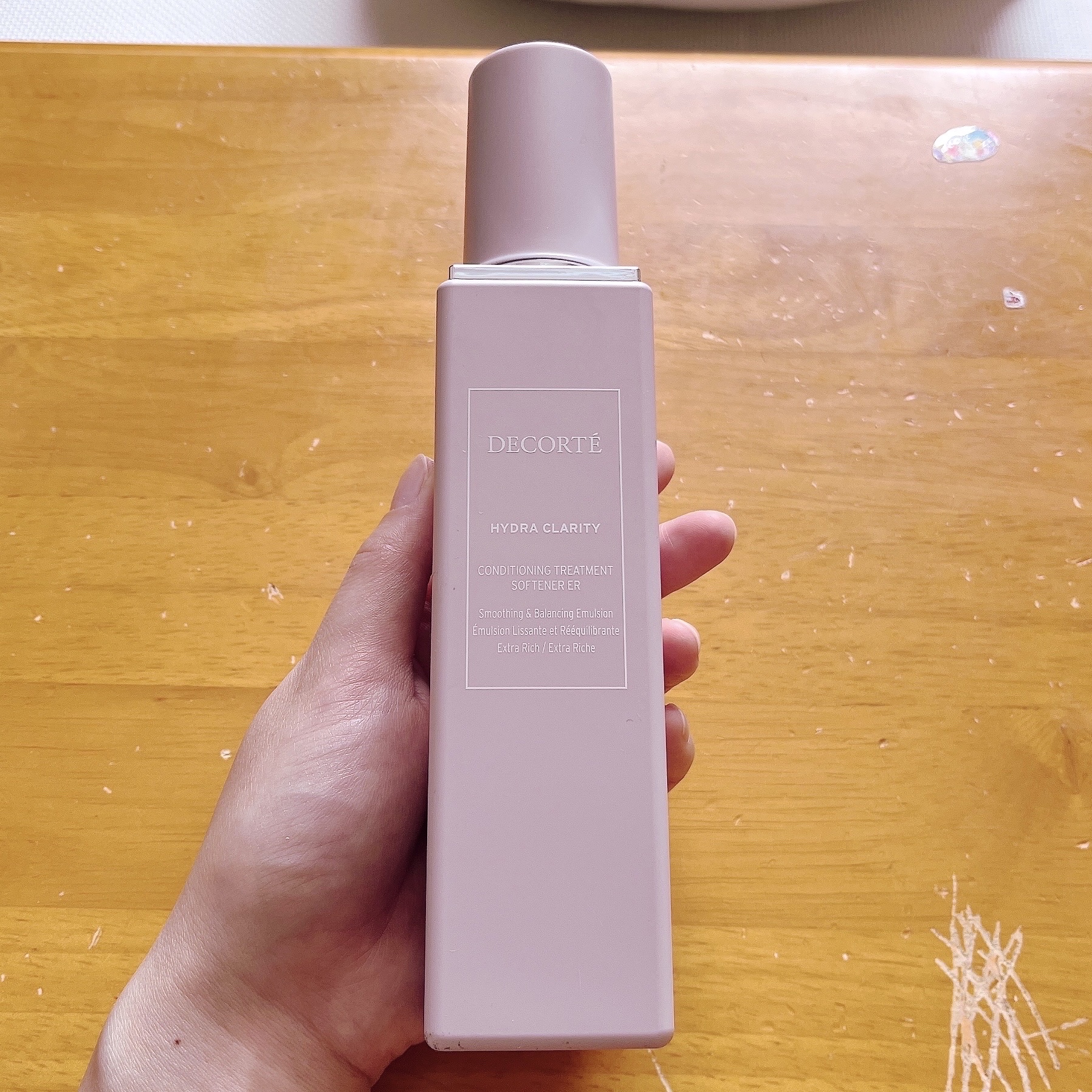 イドラクラリティ　コンディショニング トリートメント ソフナー 200ml(付けかえ用)/DECORTÉ/乳液を使ったクチコミ（2枚目）