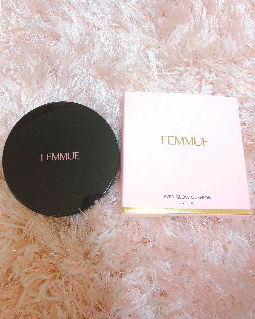 エバーグロウクッション SPF23 PA++/FEMMUE/クッションファンデーションを使ったクチコミ(1枚目)