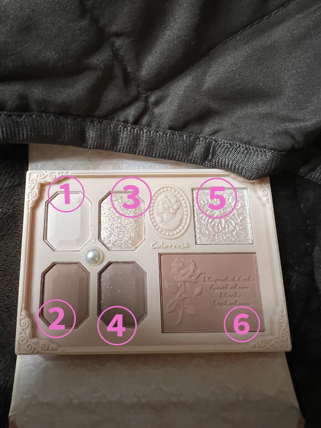 女王のカメオマルチパレット /COLORROSE/マルチパレットを使ったクチコミ（2枚目）