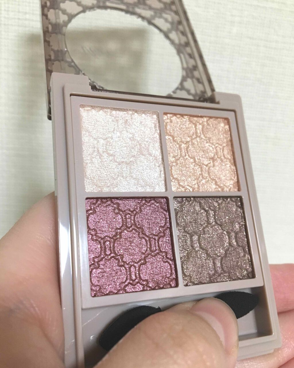 グロッシーリッチ アイズ N/Visée/アイシャドウパレットを使ったクチコミ(2枚目)