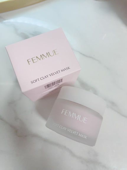 ソフトクレイ ベルベットマスク/FEMMUE/洗い流すパック・マスクを使ったクチコミ(1枚目)
