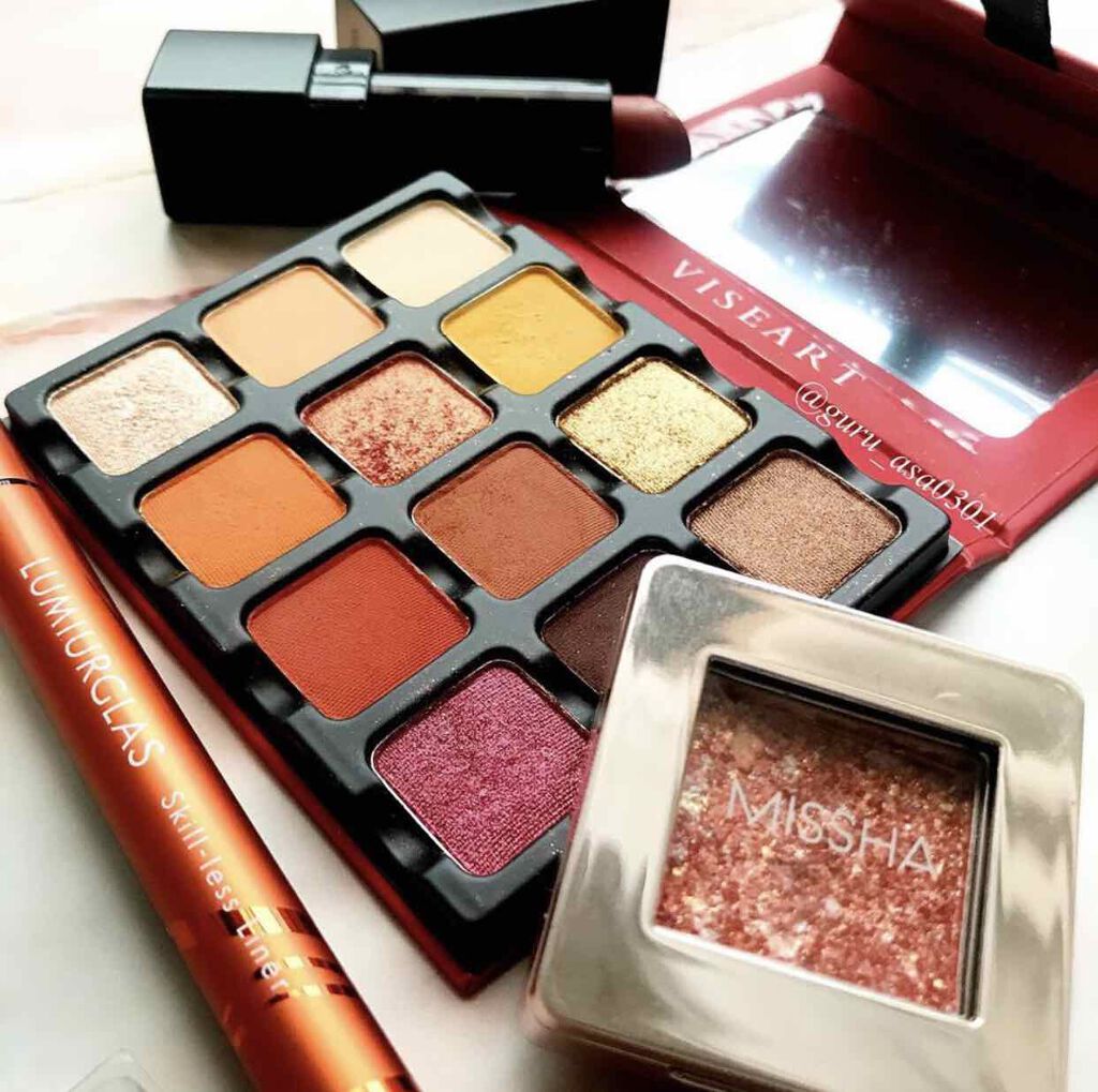 グリッタープリズム シャドウ/MISSHA/グリッターを使ったクチコミ（1枚目）