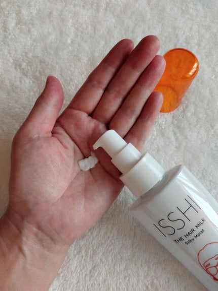 イッシ ザ ヘアミルク シルキーモイスト( ピュアフラワーブーケ)/ISSHI/アウトバストリートメントを使ったクチコミ(2枚目)