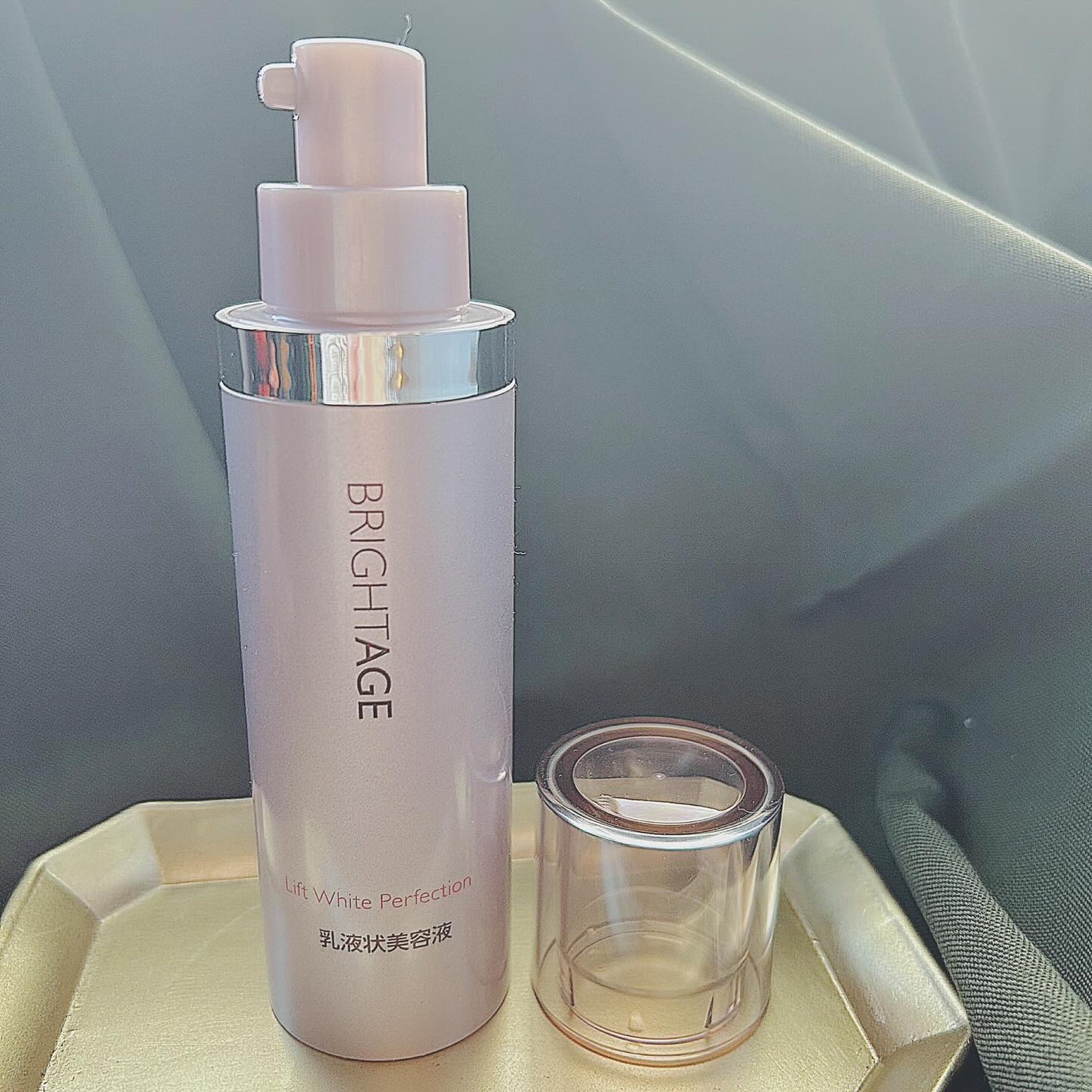 リフトホワイト パーフェクション/BRIGHTAGE/美容液を使ったクチコミ(2枚目)