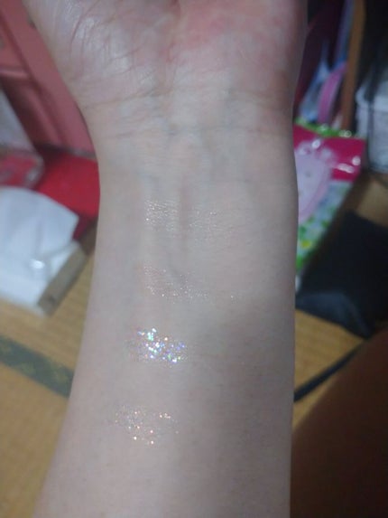 クリアボックス4色アイシャドウパレット/MINSHZEE/アイシャドウパレットを使ったクチコミ(2枚目)