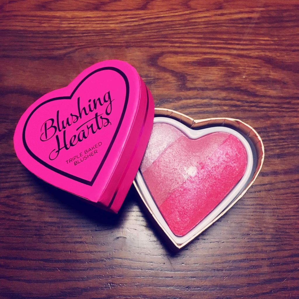 ブラッシング ハート/MAKEUP REVOLUTION/パウダーチークを使ったクチコミ(1枚目)
