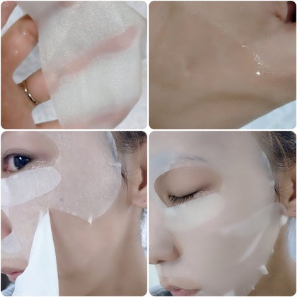 Bright ホワイト メラノリーチ エッセンス マスク/N organic/シートマスク・パックを使ったクチコミ(3枚目)