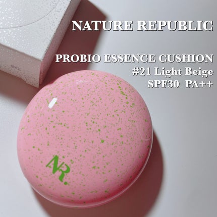 PROBIOエッセンスクッション/ネイチャーリパブリック/クッションファンデーションを使ったクチコミ(1枚目)
