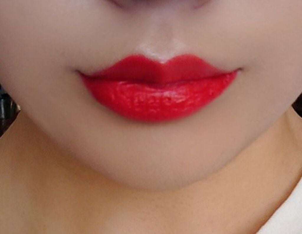 ルージュ アンリミテッド マット/shu uemura/口紅を使ったクチコミ(2枚目)