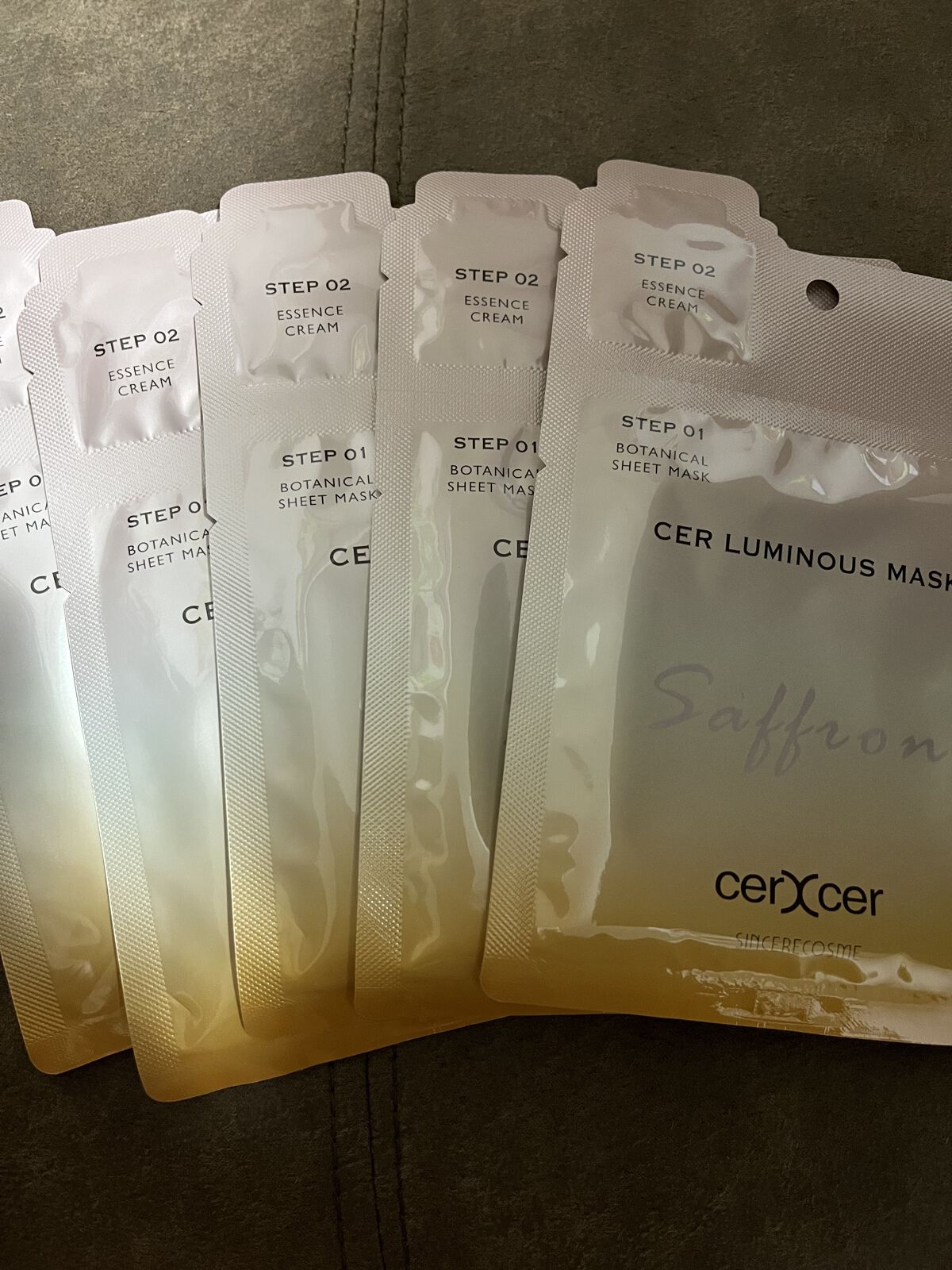 ルミナスマスク   (ケアクリーム付き) /cerXcer/シートマスク・パックを使ったクチコミ（3枚目）