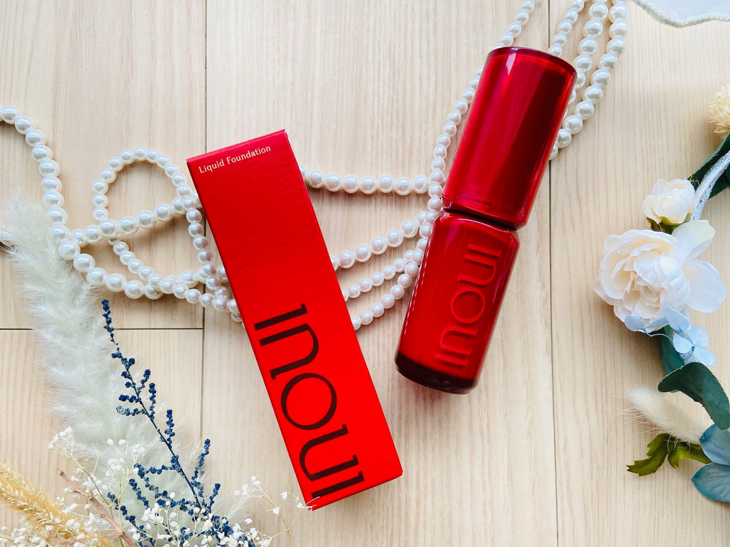 インウイ リキッドファンデーション/INOUI/リキッドファンデーションを使ったクチコミ(2枚目)