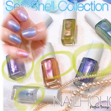 ネイルホリック リミテッドカラー Sea Shell/ネイルホリック/マニキュアを使ったクチコミ（1枚目）