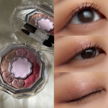 ジルスチュアート ブルームクチュール アイズ 05 dahlia blush/JILL STUART/パウダーアイシャドウを使ったクチコミ（3枚目）