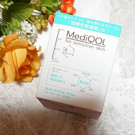 メディコル スキンウォーター 35/54/ナノエッグ/化粧水を使ったクチコミ(1枚目)