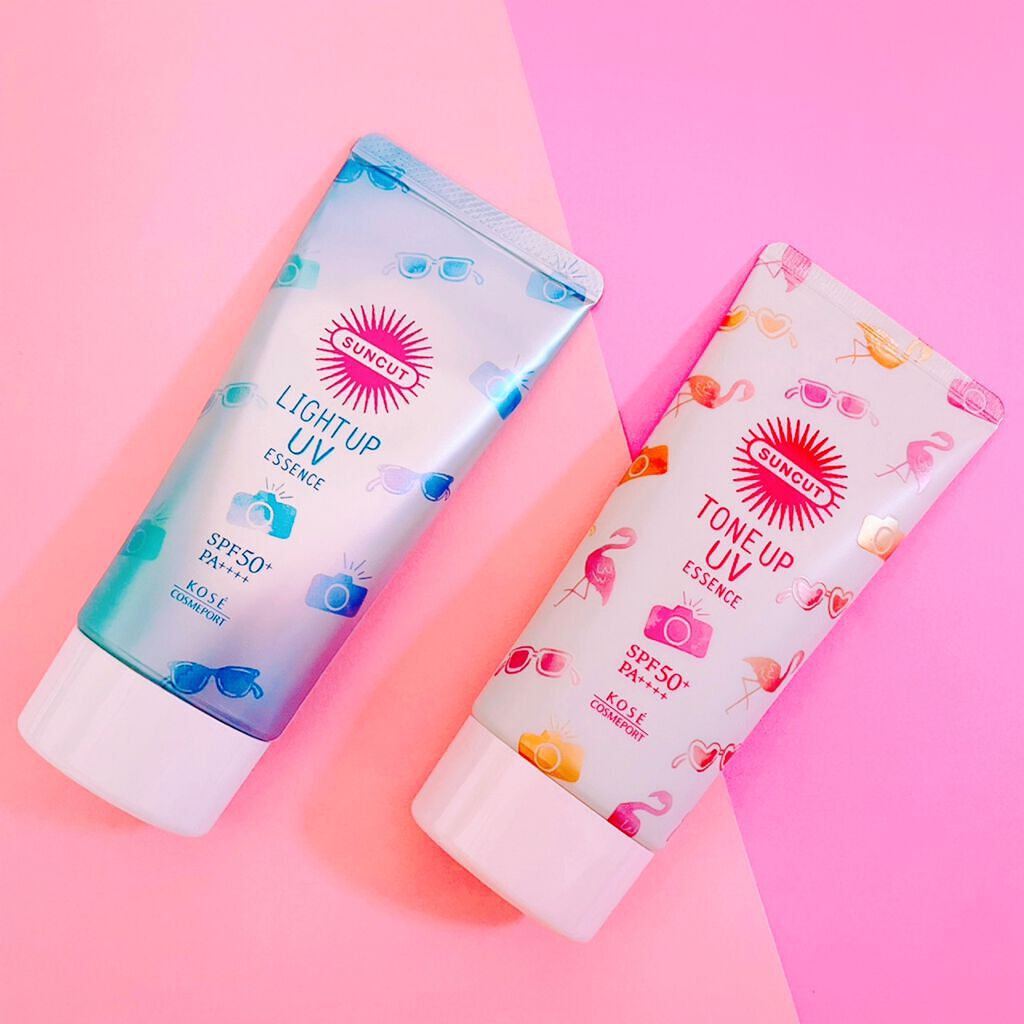 トーンアップUV エッセンス/サンカット®/日焼け止めローションを使ったクチコミ（1枚目）