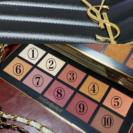 クチュール カラー クラッチ/YVES SAINT LAURENT BEAUTE/アイシャドウパレットを使ったクチコミ(7枚目)