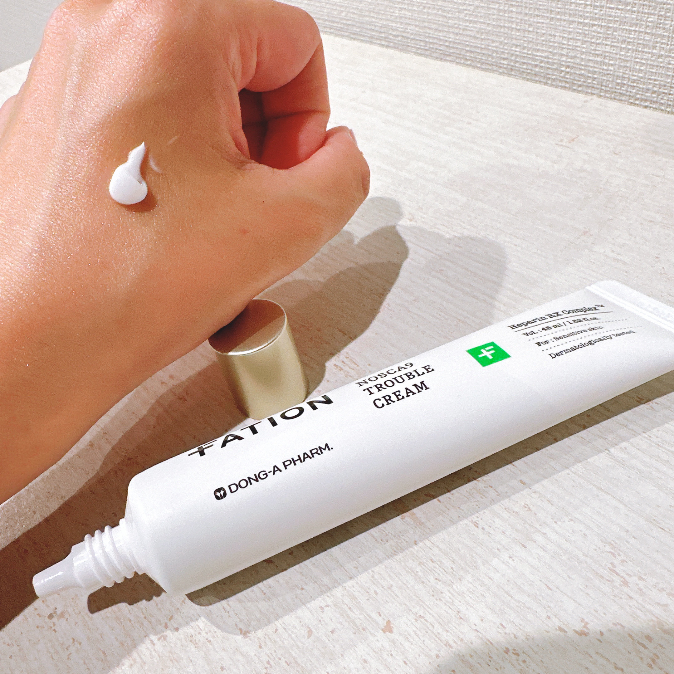 ノスカナインTクリームS/FATION/フェイスクリームを使ったクチコミ（3枚目）