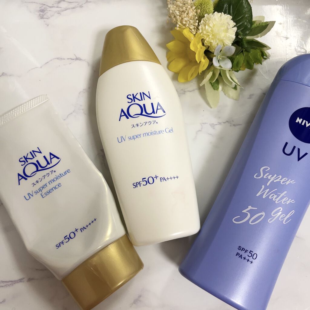スキンアクア スーパーモイスチャージェル/スキンアクア/日焼け止めジェルを使ったクチコミ（2枚目）