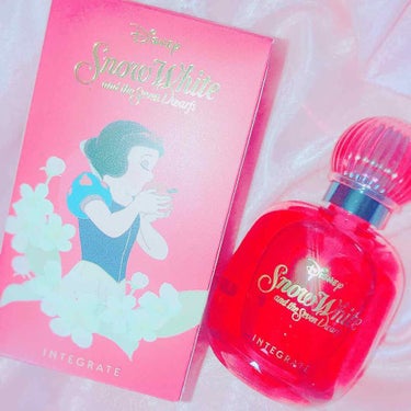 
INTEGRATE＆白雪姫とのコラボの香水♡
とても水々しい甘い香りでお気に入りです！
毎日愛用しています୨୧˙˳⋆﻿
ぜひみなさんも使ってみてください!!!