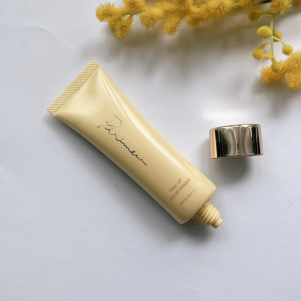 トーンアップカラープライマー /Ririmew/化粧下地を使ったクチコミ(1枚目)