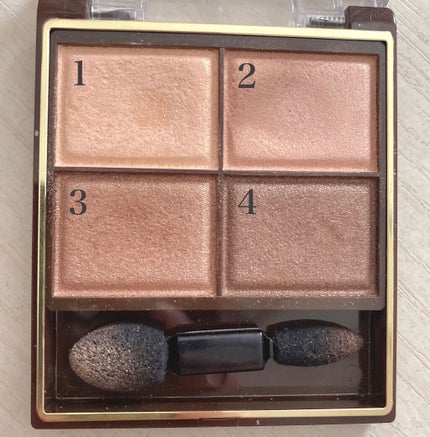 スキニーリッチシャドウ/excel/アイシャドウパレットを使ったクチコミ(4枚目)