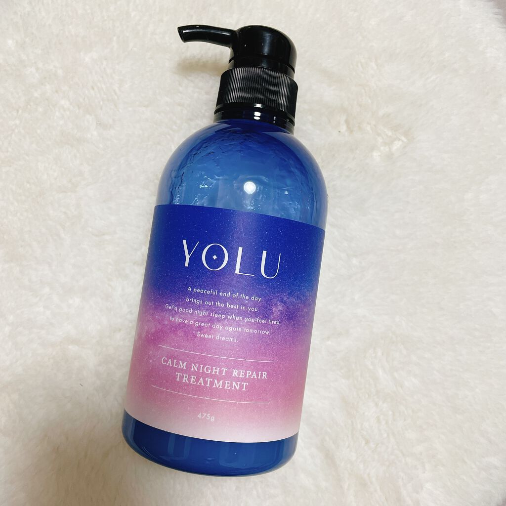 カームナイトリペアシャンプー/トリートメント/YOLU/市販シャンプーを使ったクチコミ(5枚目)