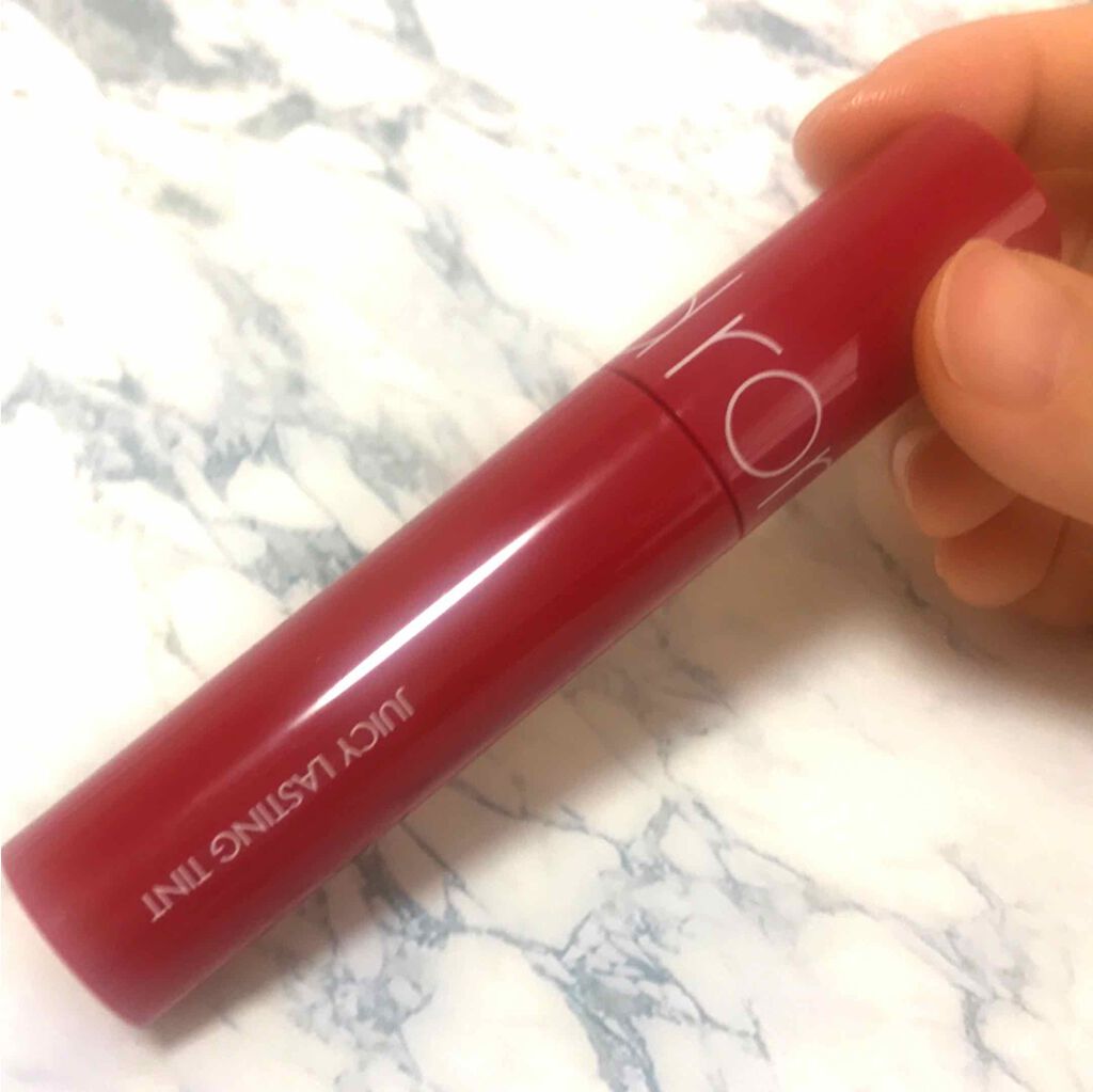 ジューシーラスティングティント/rom&nd/リップティントを使ったクチコミ(1枚目)