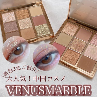 VenusMarble 9色アイシャドウパレット Estheticism（エステティシズム）/Venus Marble/アイシャドウパレットを使ったクチコミ（1枚目）