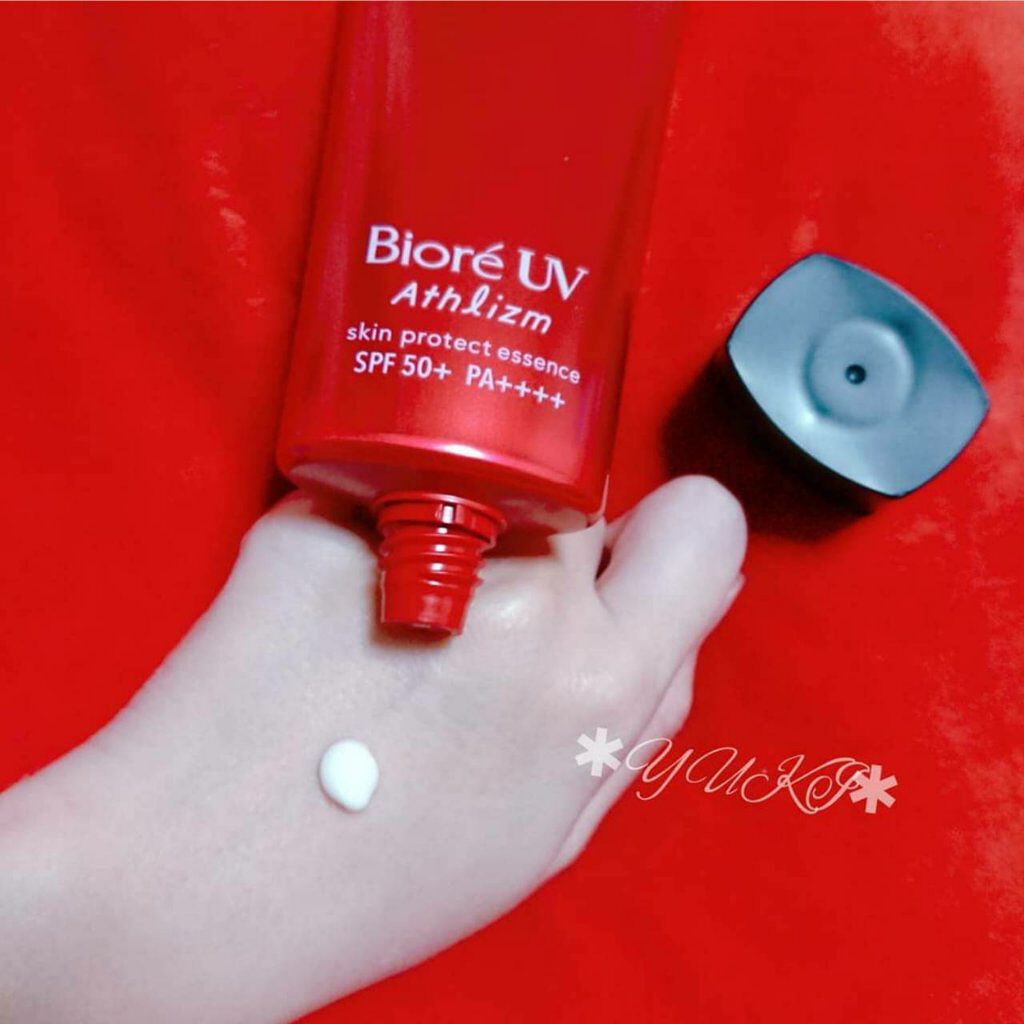 UV  アスリズム　スキンプロテクトエッセンス/ビオレ/日焼け止めローションを使ったクチコミ（2枚目）