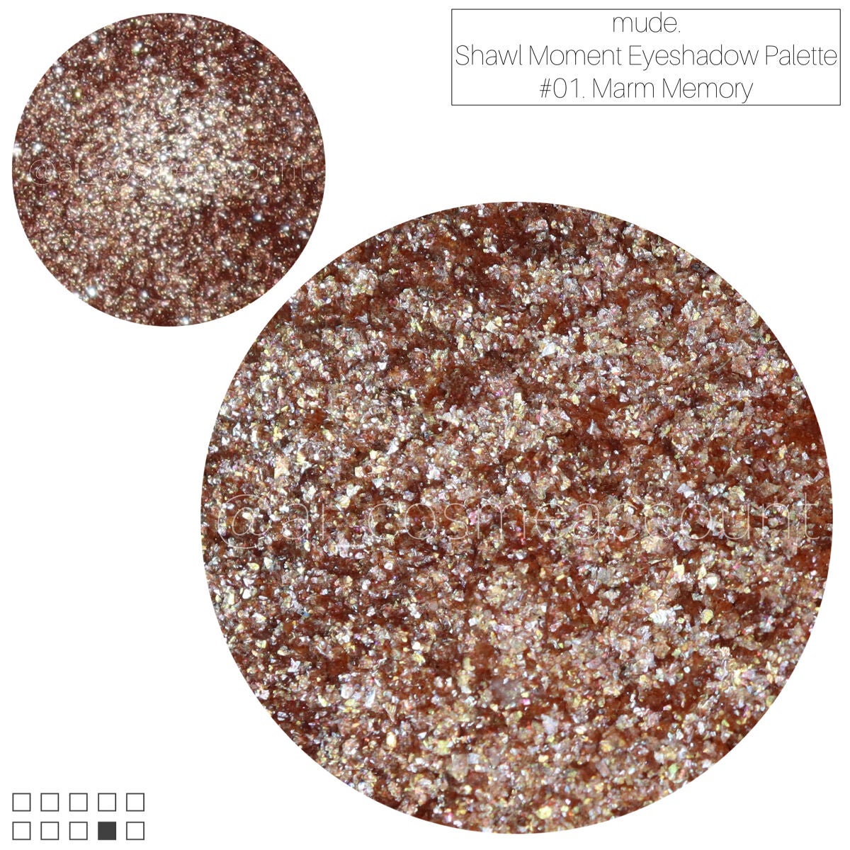 MDショールモーメント アイシャドウパレット/mude/アイシャドウパレットを使ったクチコミ(5枚目)