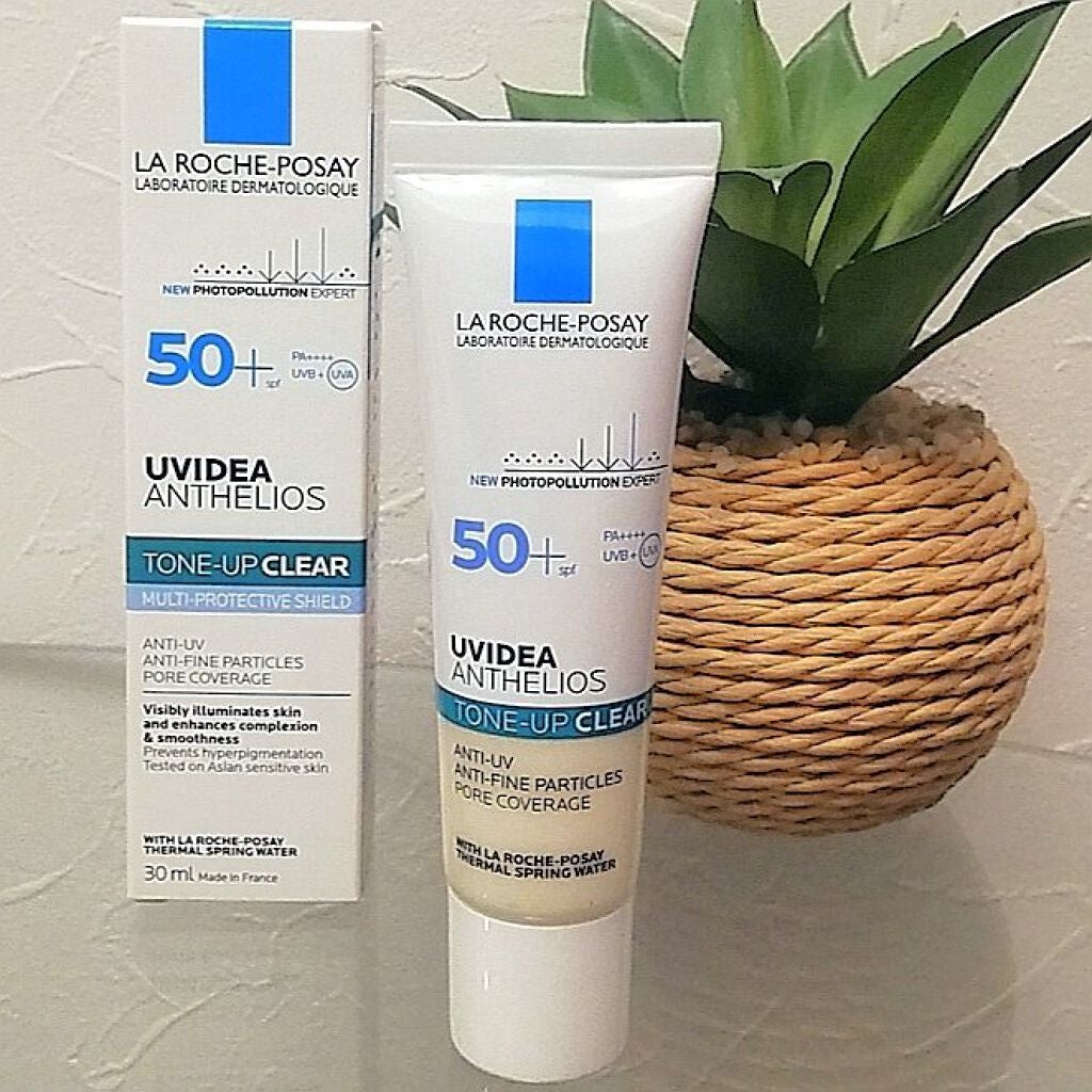 UVイデア XL プロテクショントーンアップ クリア/ラ ロッシュ ポゼ/化粧下地を使ったクチコミ(1枚目)