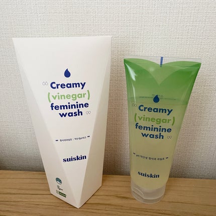 クリーミービネガーフェミニンウォッシュ/suiskin/ボディソープを使ったクチコミ(1枚目)