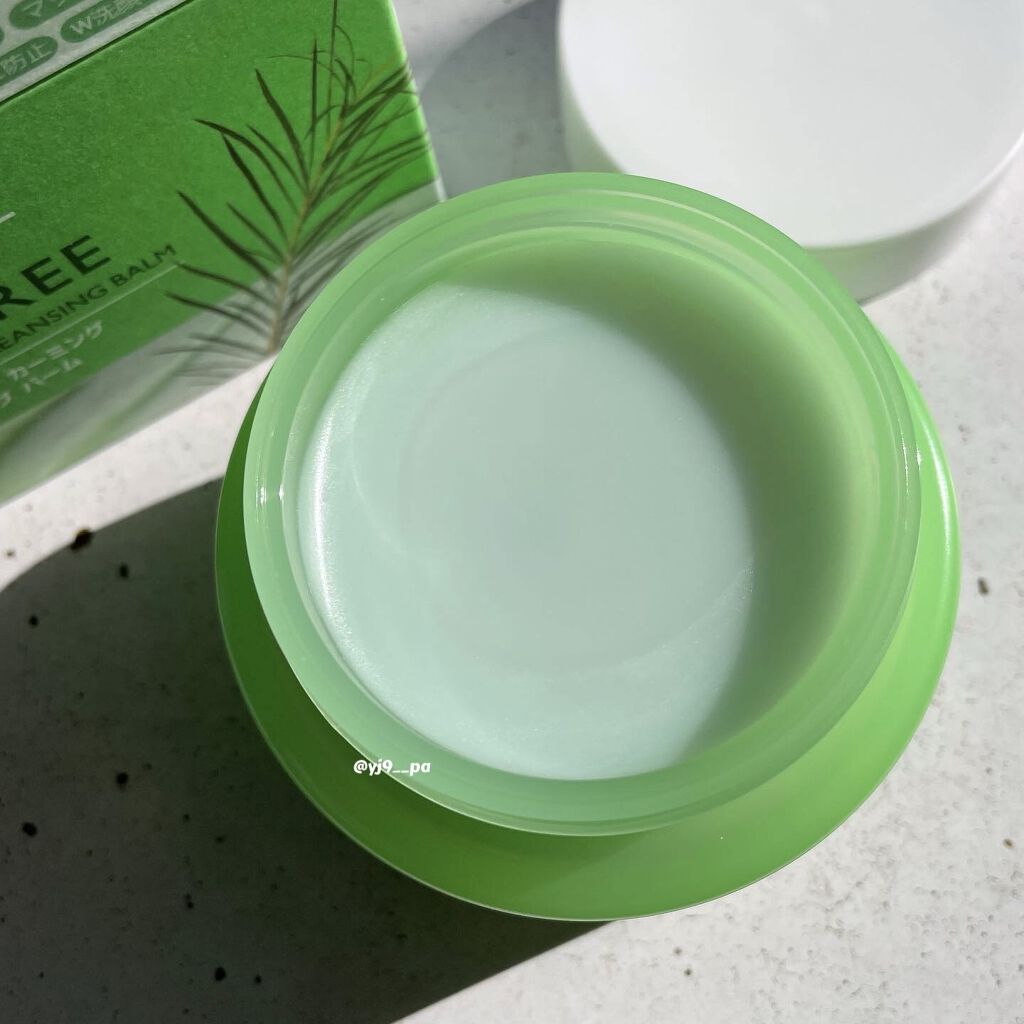 ティーツリーカーミングクレンジングバーム/MEDIHEAL/クレンジングバームを使ったクチコミ（2枚目）