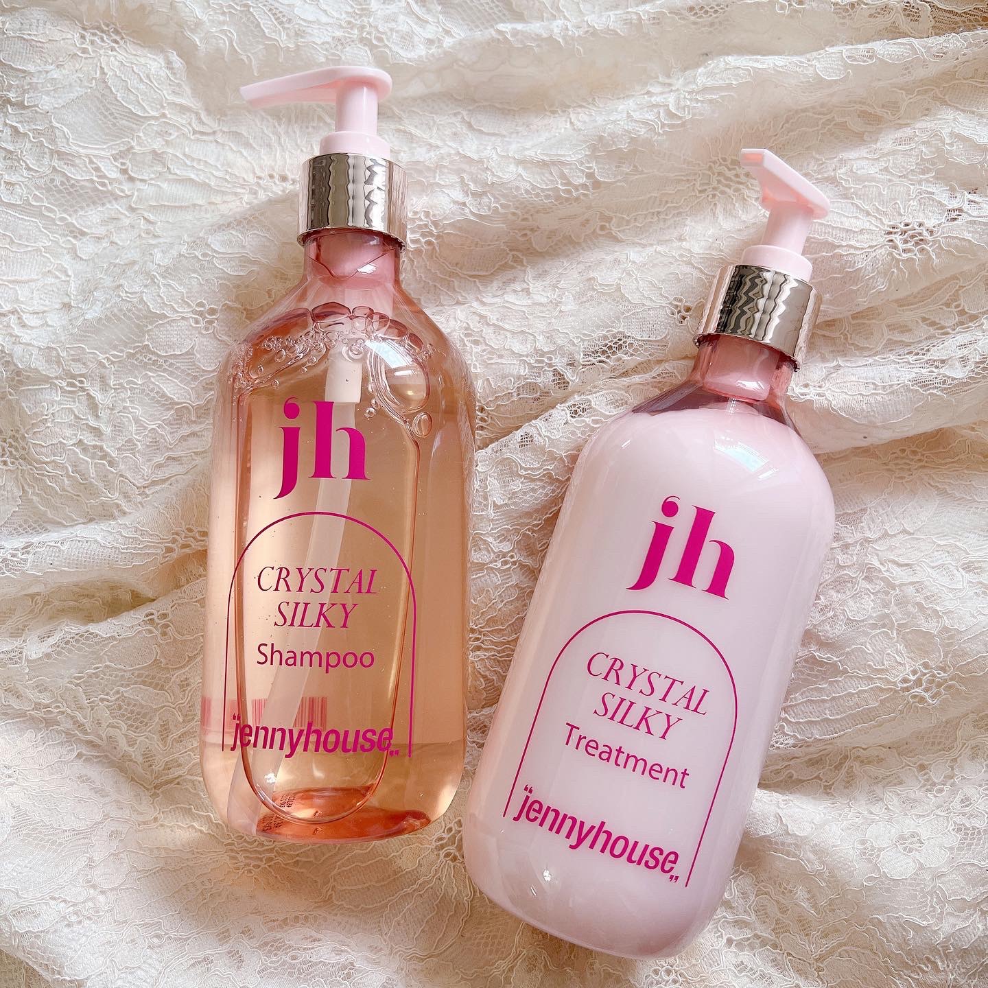 クリスタル シルキー シャンプー/トリートメント＜サラサラ＞/jenny house/シャンプー・コンディショナーを使ったクチコミ（1枚目）