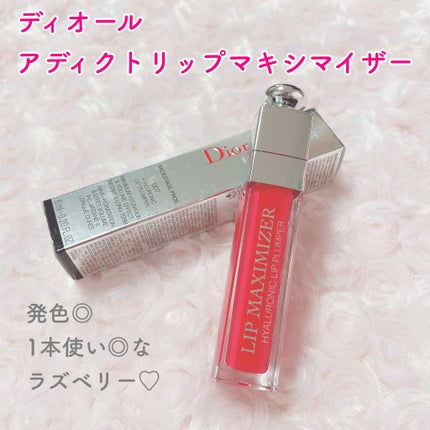 【旧】ディオール アディクト リップ マキシマイザー/Dior/リップグロスを使ったクチコミ(1枚目)
