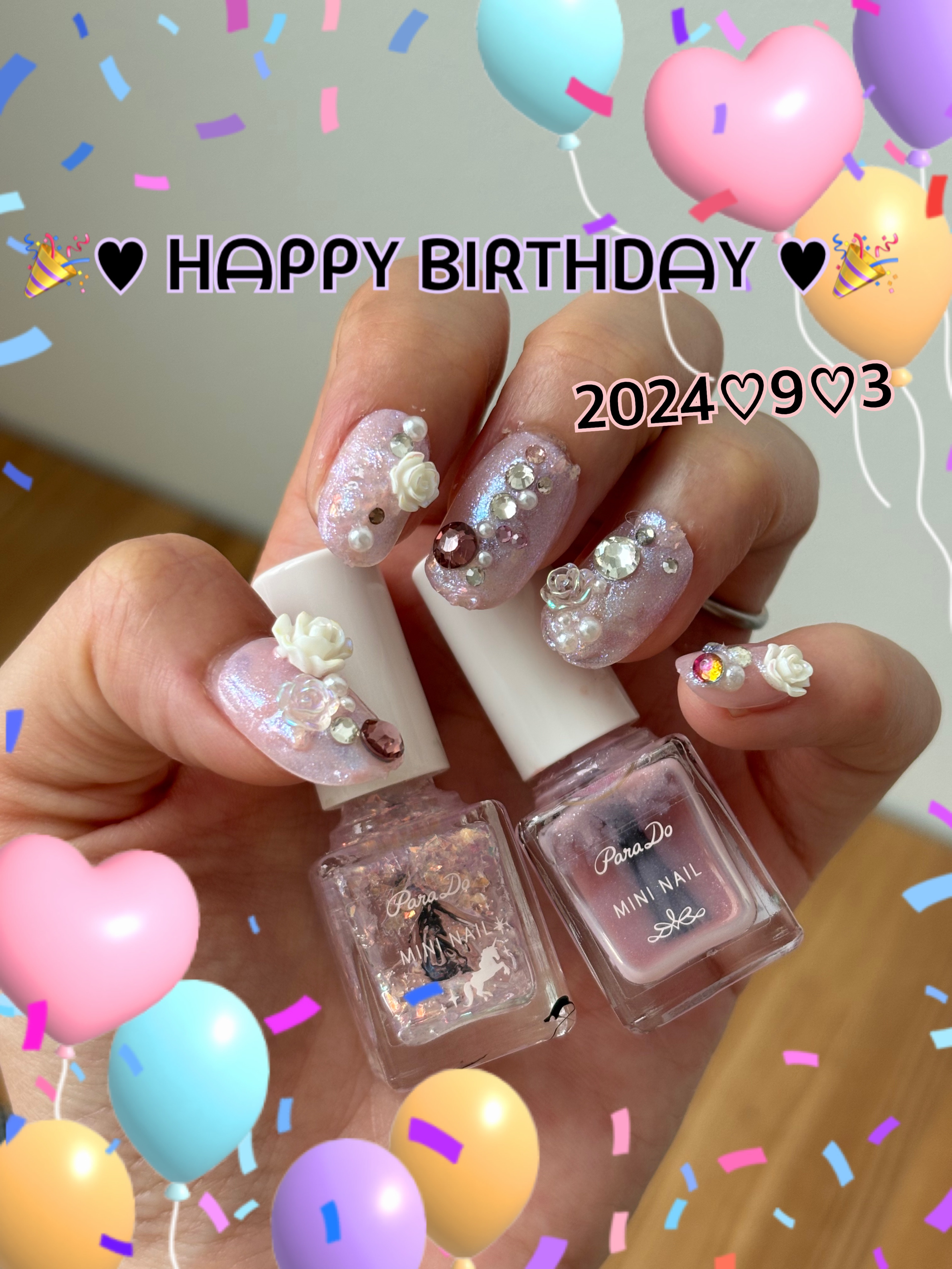 ミニネイル/パラドゥ/マニキュアを使ったクチコミ（1枚目）