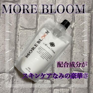 試してみた】MoreBloom オールインワンクリームシャンプー/モア ...