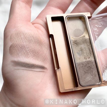 ノーズ&アイブロウパウダー/CEZANNE/パウダーアイブロウを使ったクチコミ(2枚目)