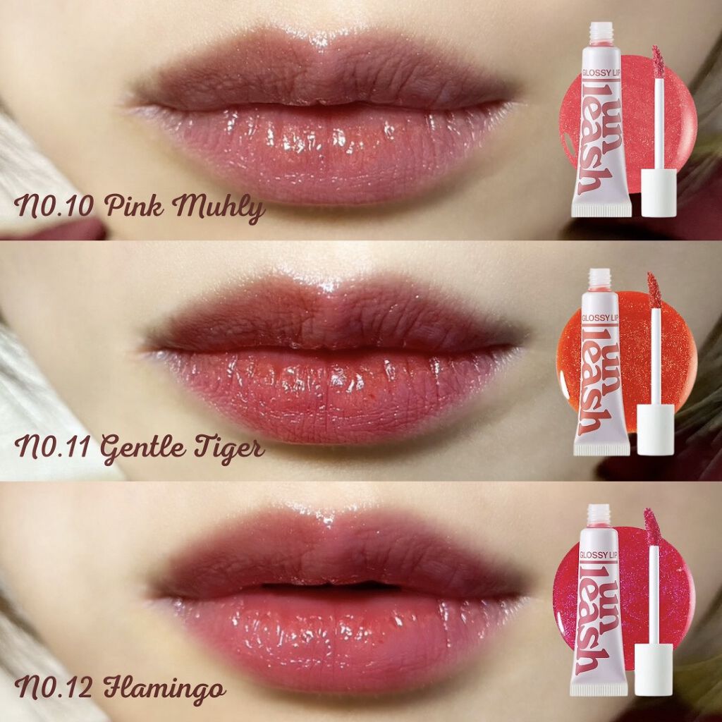 ノンスティッキーダズルティント/unleashia/リップティントを使ったクチコミ（3枚目）