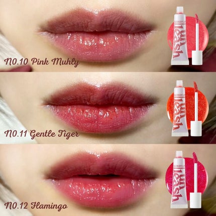 ノンスティッキーダズルティント/unleashia/リップティントを使ったクチコミ(3枚目)