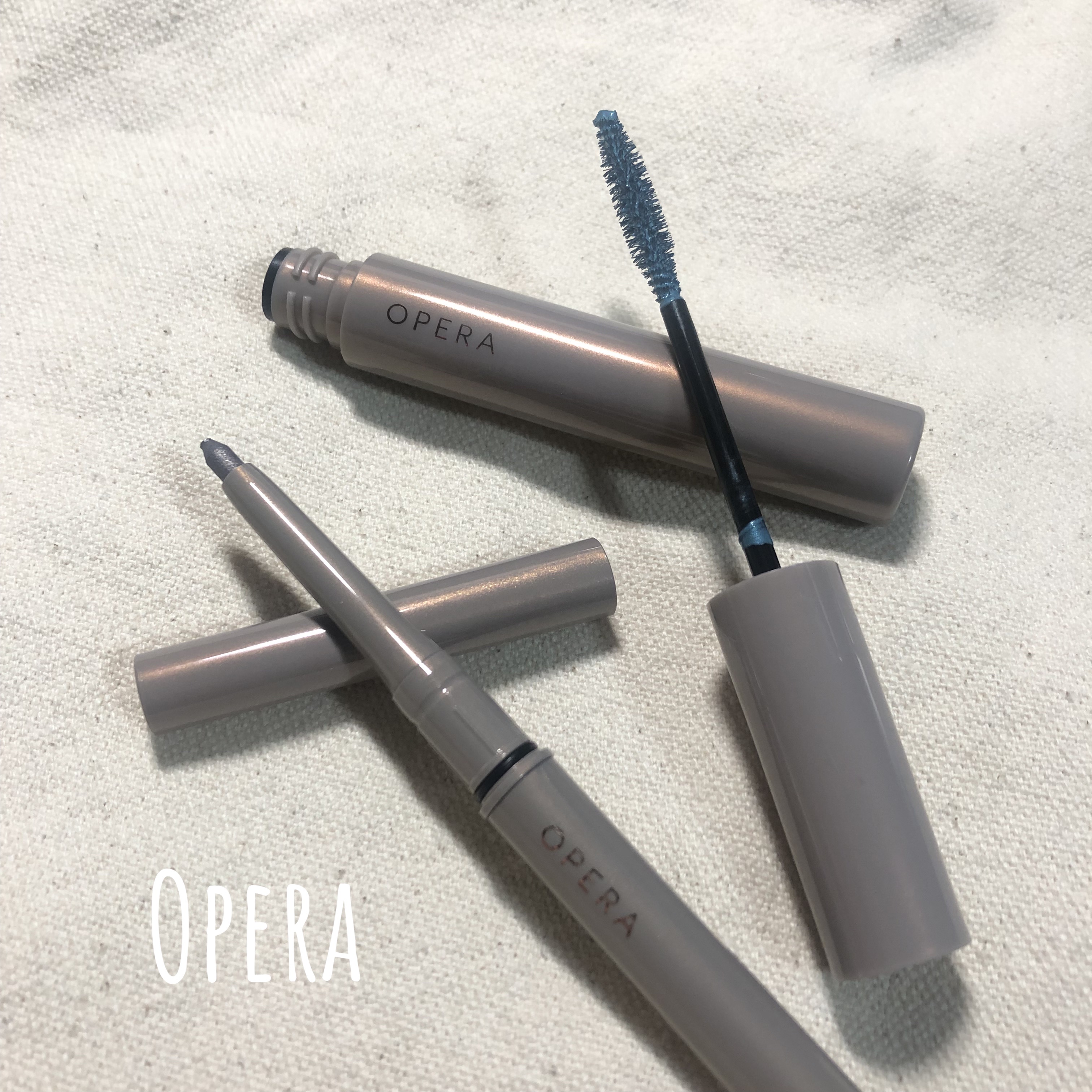 オペラ カラーリングマスカラ 106 ターコイズ（限定色）/OPERA/マスカラを使ったクチコミ（1枚目）