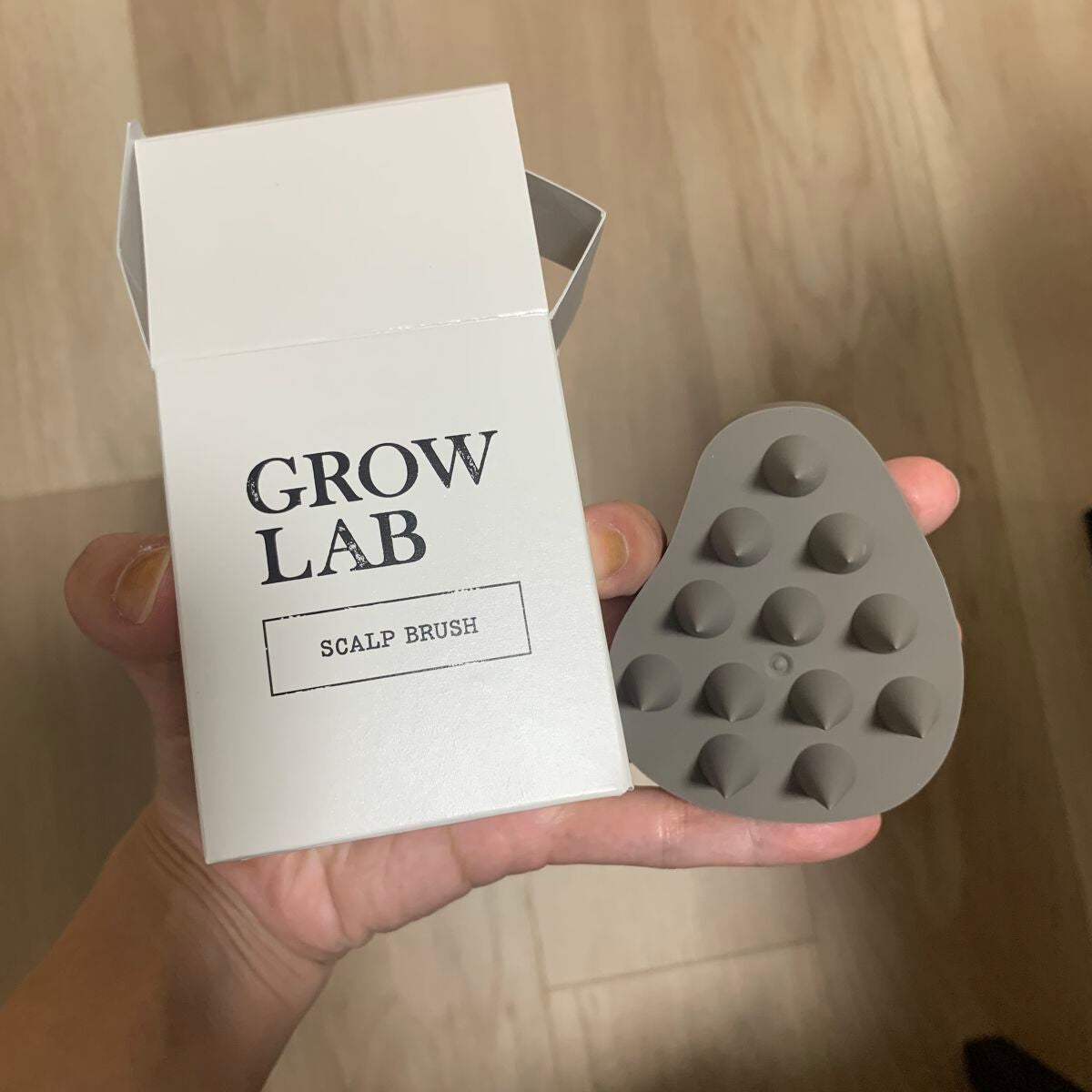 スカルプブラシ/GROW LAB/スカルプブラシを使ったクチコミ(2枚目)