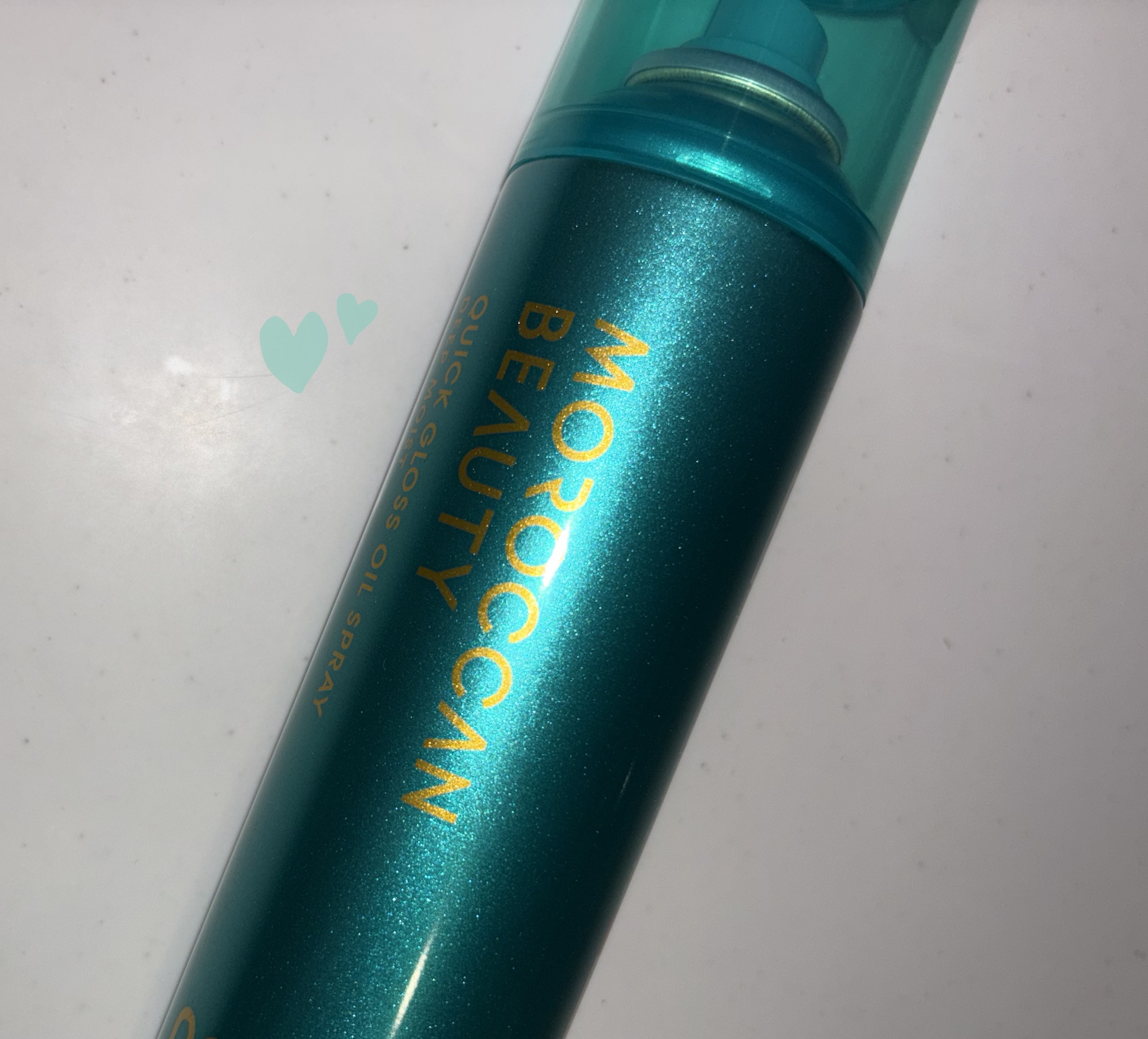 モロッカンビューティ ディープモイスト クイックグロス オイルスプレー/モロッカンビューティ/ヘアスプレーを使ったクチコミ（1枚目）