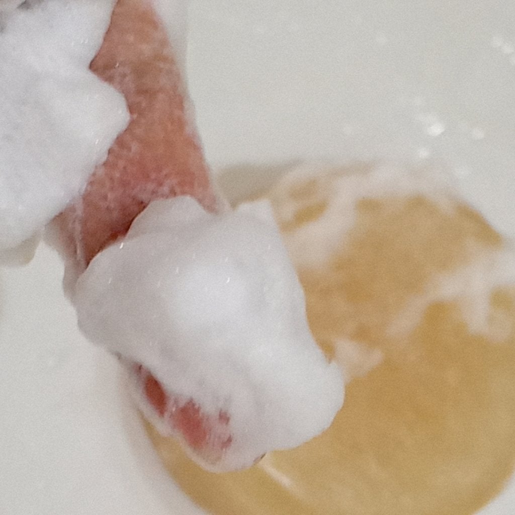 濱縮緬マッサージソープ/ハリメリー/洗顔石鹸を使ったクチコミ(2枚目)