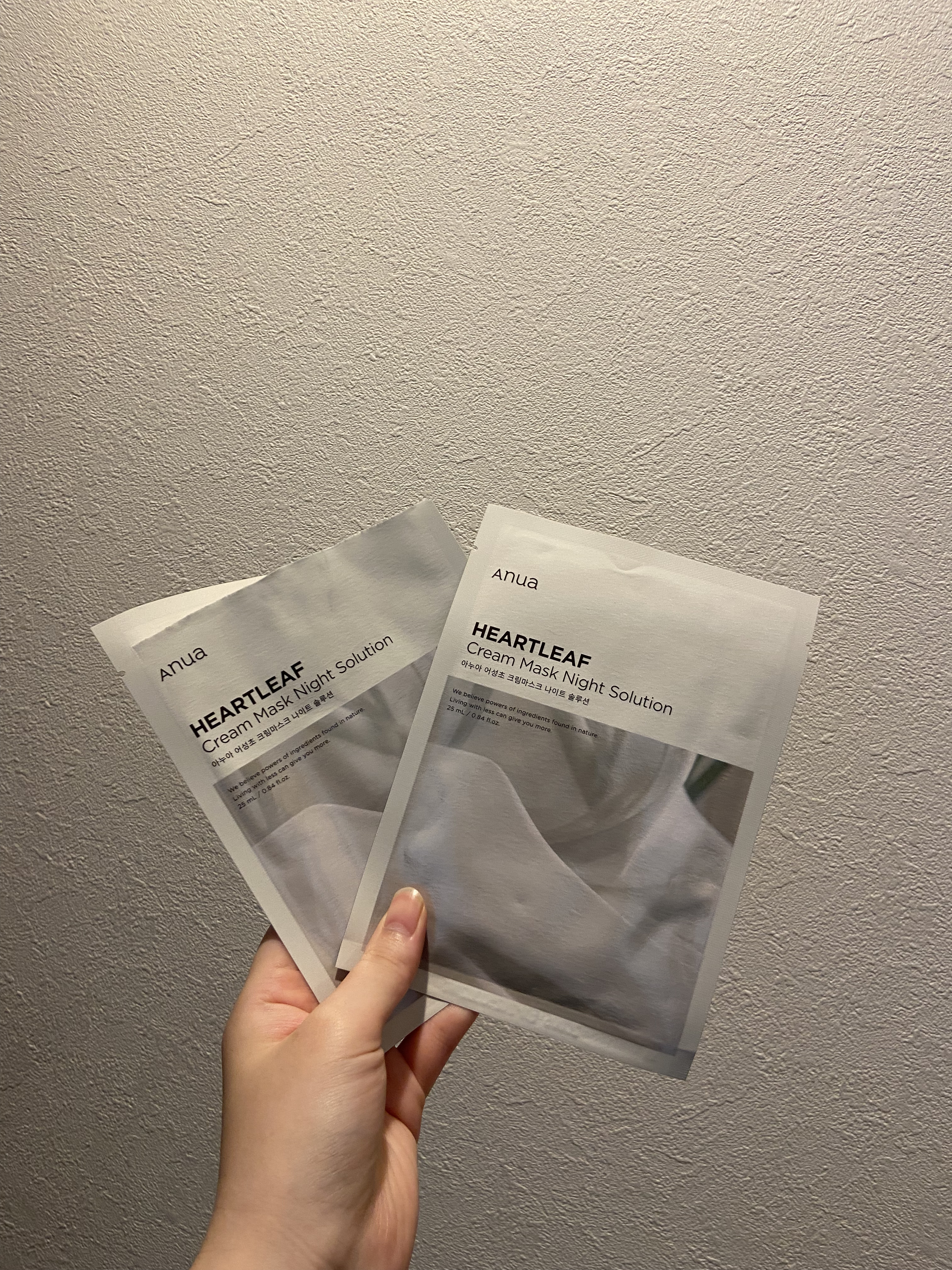 ドクダミクリームマスクナイトソリューション/Anua/シートマスク・パックを使ったクチコミ（1枚目）