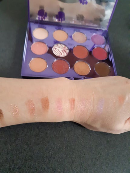 アイシャドウ × 12(M・A・C X L COLLECTION)/M・A・C/アイシャドウパレットを使ったクチコミ(3枚目)