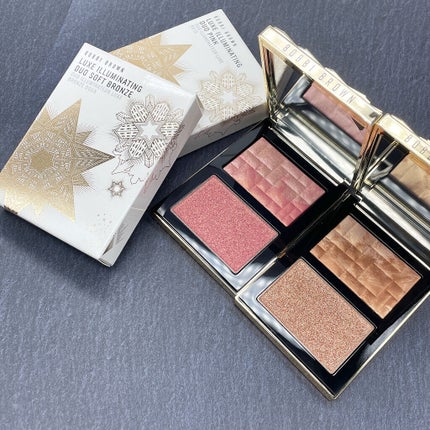 リュクス イルミネイティング デュオ/BOBBI BROWN/パウダーチークを使ったクチコミ(9枚目)