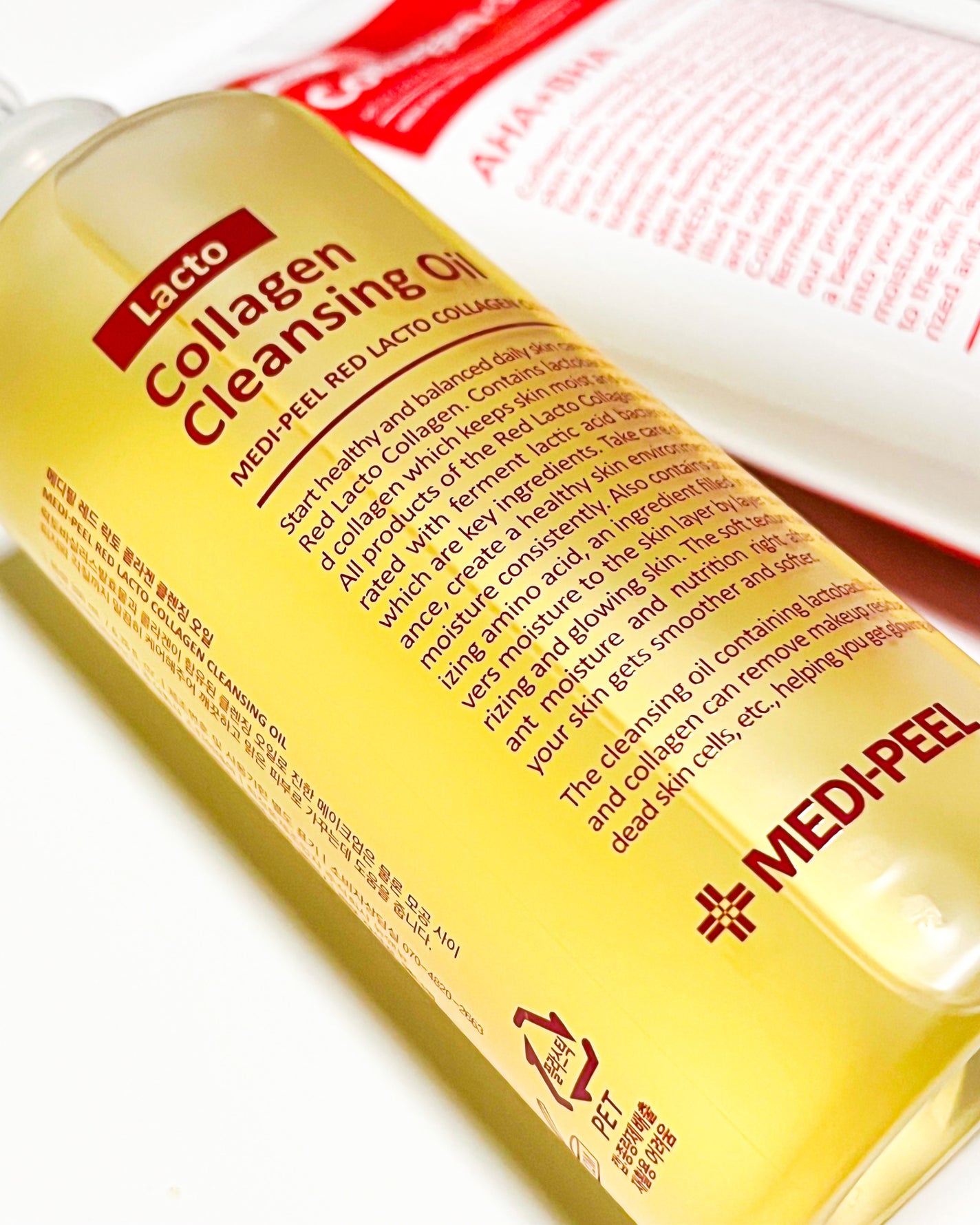 レッドラクトコラーゲンクレンジングオイル/MEDIPEEL/オイルクレンジングを使ったクチコミ(9枚目)