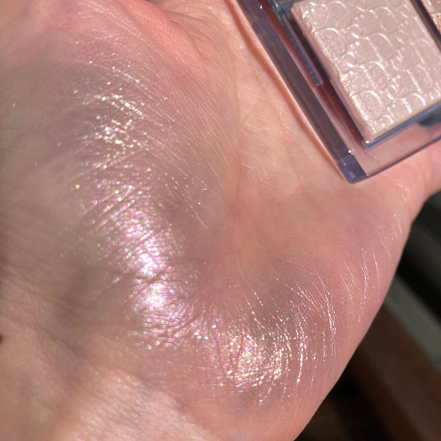 ディオール バックステージ フェイス グロウ パレット/Dior/ハイライトを使ったクチコミ(4枚目)